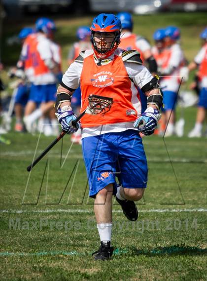Thumbnail 3 in Oaks Christian vs Westlake (Conejo Valley Lacrosse Tournament) photogallery.