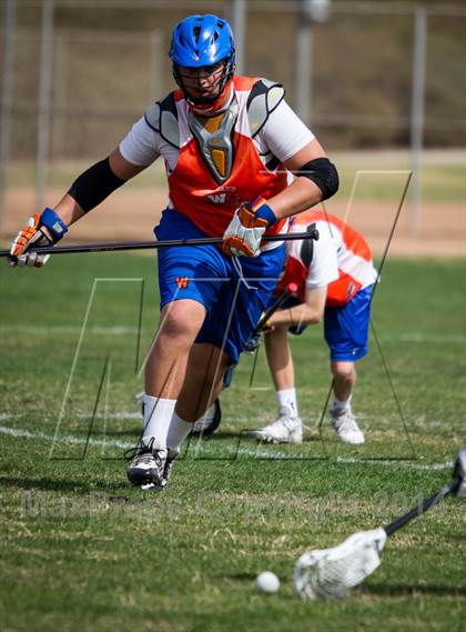 Thumbnail 3 in Oaks Christian vs Westlake (Conejo Valley Lacrosse Tournament) photogallery.