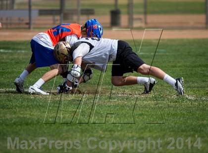 Thumbnail 3 in Oaks Christian vs Westlake (Conejo Valley Lacrosse Tournament) photogallery.