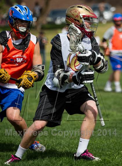 Thumbnail 2 in Oaks Christian vs Westlake (Conejo Valley Lacrosse Tournament) photogallery.