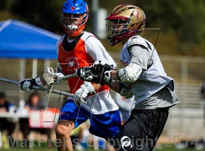 Thumbnail 1 in Oaks Christian vs Westlake (Conejo Valley Lacrosse Tournament) photogallery.