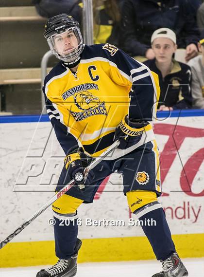Thumbnail 2 in Lake Placid vs. Kenmore East (NYSPHSAA Division 2 Semifinal) photogallery.