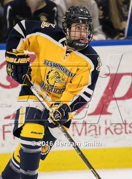 Thumbnail 1 in Lake Placid vs. Kenmore East (NYSPHSAA Division 2 Semifinal) photogallery.