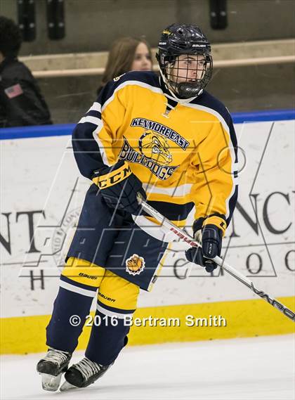 Thumbnail 3 in Lake Placid vs. Kenmore East (NYSPHSAA Division 2 Semifinal) photogallery.