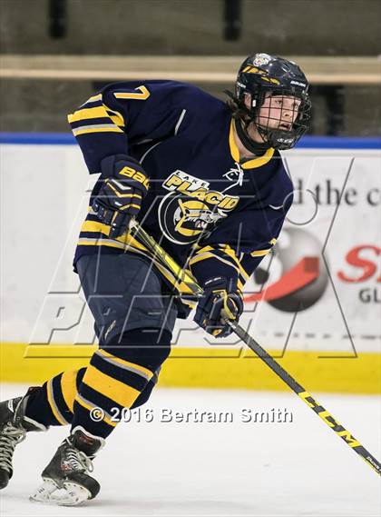 Thumbnail 2 in Lake Placid vs. Kenmore East (NYSPHSAA Division 2 Semifinal) photogallery.
