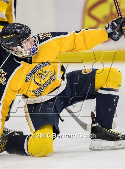 Thumbnail 2 in Lake Placid vs. Kenmore East (NYSPHSAA Division 2 Semifinal) photogallery.