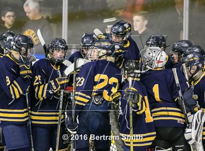Thumbnail 2 in Lake Placid vs. Kenmore East (NYSPHSAA Division 2 Semifinal) photogallery.