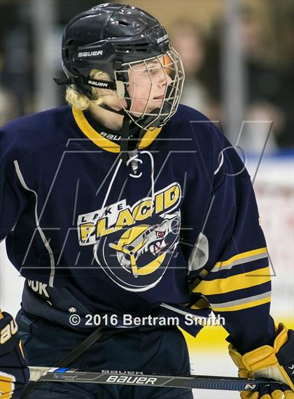 Thumbnail 1 in Lake Placid vs. Kenmore East (NYSPHSAA Division 2 Semifinal) photogallery.