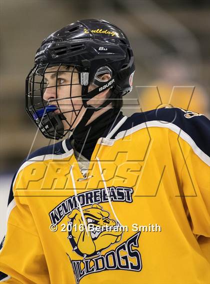 Thumbnail 3 in Lake Placid vs. Kenmore East (NYSPHSAA Division 2 Semifinal) photogallery.