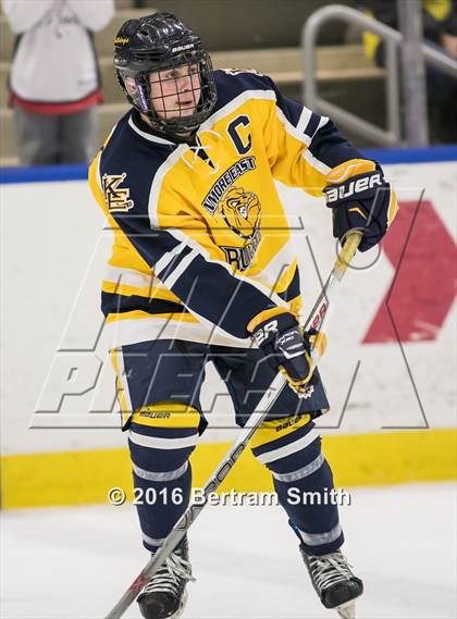 Thumbnail 1 in Lake Placid vs. Kenmore East (NYSPHSAA Division 2 Semifinal) photogallery.