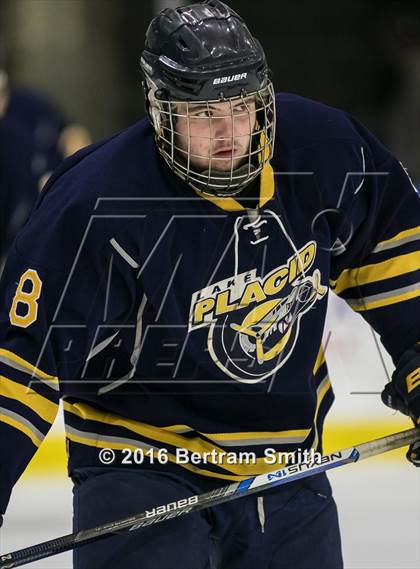 Thumbnail 1 in Lake Placid vs. Kenmore East (NYSPHSAA Division 2 Semifinal) photogallery.