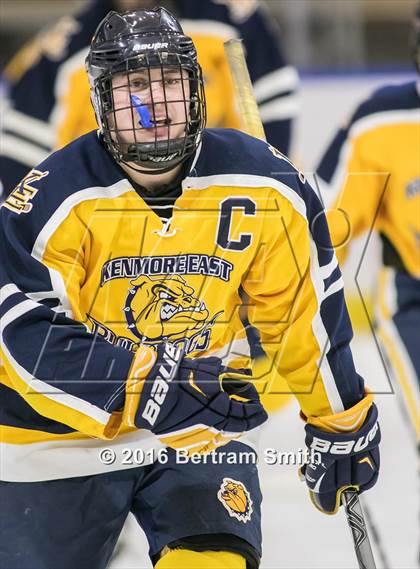 Thumbnail 2 in Lake Placid vs. Kenmore East (NYSPHSAA Division 2 Semifinal) photogallery.