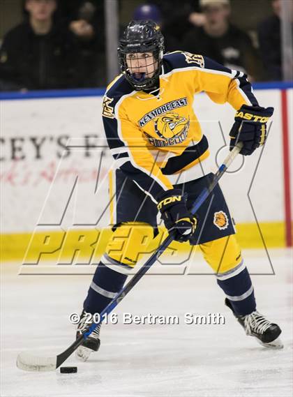 Thumbnail 1 in Lake Placid vs. Kenmore East (NYSPHSAA Division 2 Semifinal) photogallery.
