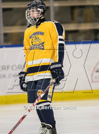 Thumbnail 1 in Lake Placid vs. Kenmore East (NYSPHSAA Division 2 Semifinal) photogallery.