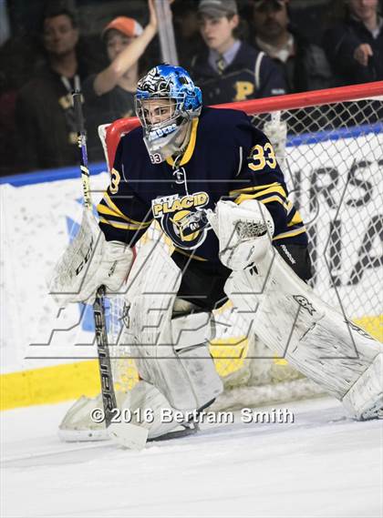 Thumbnail 2 in Lake Placid vs. Kenmore East (NYSPHSAA Division 2 Semifinal) photogallery.
