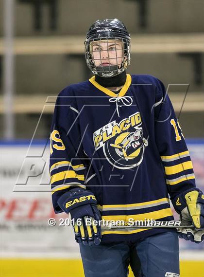 Thumbnail 2 in Lake Placid vs. Kenmore East (NYSPHSAA Division 2 Semifinal) photogallery.