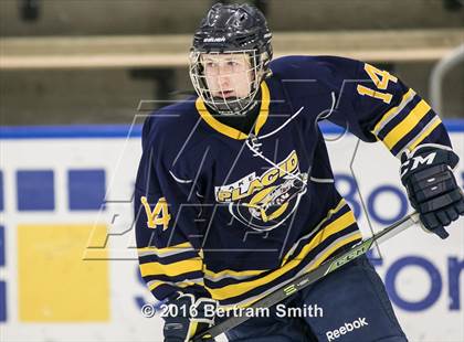 Thumbnail 1 in Lake Placid vs. Kenmore East (NYSPHSAA Division 2 Semifinal) photogallery.