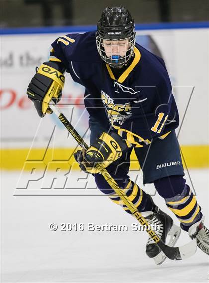 Thumbnail 1 in Lake Placid vs. Kenmore East (NYSPHSAA Division 2 Semifinal) photogallery.