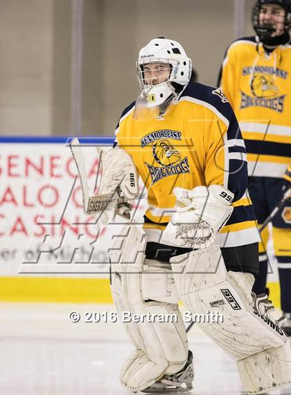 Thumbnail 1 in Lake Placid vs. Kenmore East (NYSPHSAA Division 2 Semifinal) photogallery.