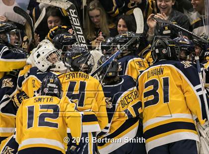 Thumbnail 3 in Lake Placid vs. Kenmore East (NYSPHSAA Division 2 Semifinal) photogallery.