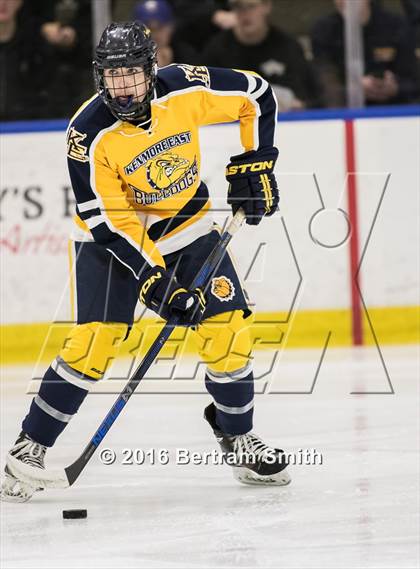 Thumbnail 3 in Lake Placid vs. Kenmore East (NYSPHSAA Division 2 Semifinal) photogallery.