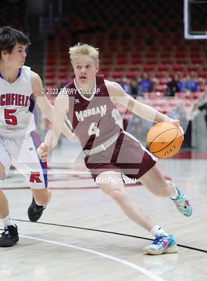 Thumbnail 3 in Morgan vs. Richfield (UHSAA 3A 5th / 6th Place) photogallery.