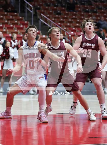 Thumbnail 2 in Morgan vs. Richfield (UHSAA 3A 5th / 6th Place) photogallery.