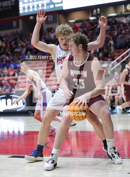 Thumbnail 3 in Morgan vs. Richfield (UHSAA 3A 5th / 6th Place) photogallery.