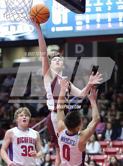 Thumbnail 2 in Morgan vs. Richfield (UHSAA 3A 5th / 6th Place) photogallery.
