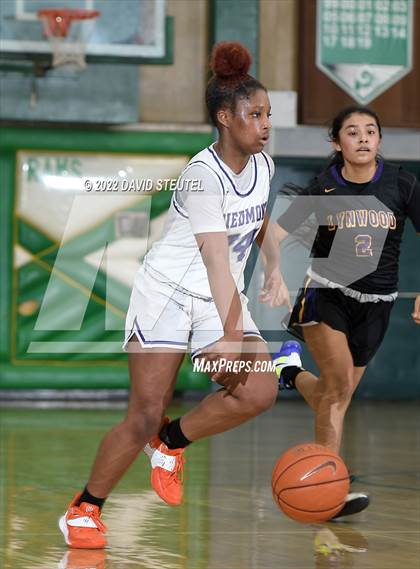Thumbnail 2 in Lynwood vs. Piedmont (St. Mary's Stockton MLK Showcase) photogallery.
