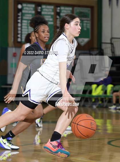Thumbnail 3 in Lynwood vs. Piedmont (St. Mary's Stockton MLK Showcase) photogallery.