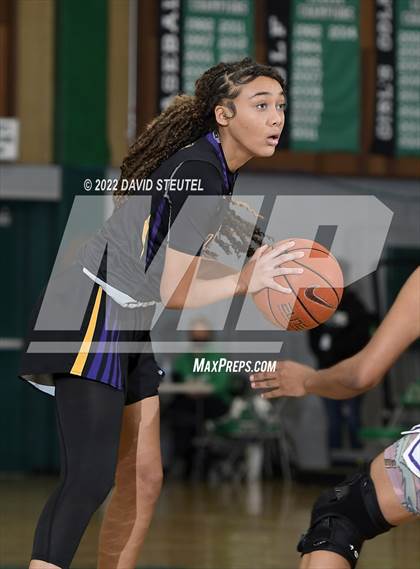 Thumbnail 3 in Lynwood vs. Piedmont (St. Mary's Stockton MLK Showcase) photogallery.