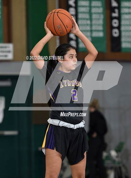 Thumbnail 2 in Lynwood vs. Piedmont (St. Mary's Stockton MLK Showcase) photogallery.