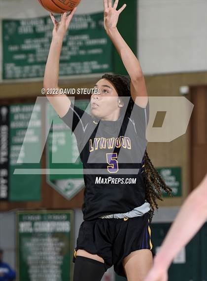 Thumbnail 3 in Lynwood vs. Piedmont (St. Mary's Stockton MLK Showcase) photogallery.