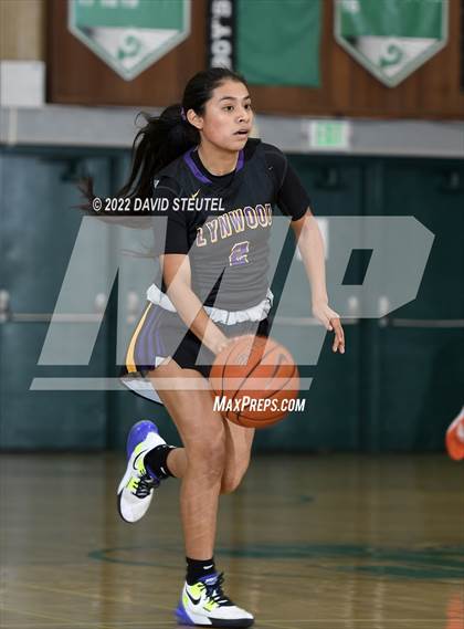 Thumbnail 3 in Lynwood vs. Piedmont (St. Mary's Stockton MLK Showcase) photogallery.