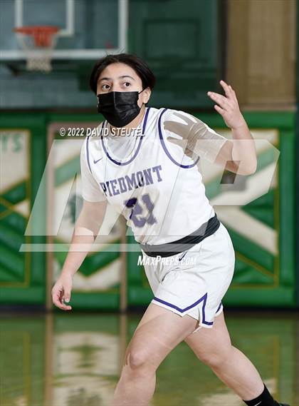 Thumbnail 3 in Lynwood vs. Piedmont (St. Mary's Stockton MLK Showcase) photogallery.