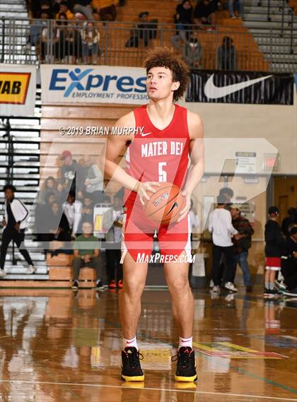 Thumbnail 3 in Mater Dei vs. Eastside Catholic (Les Schwab Invitational) photogallery.