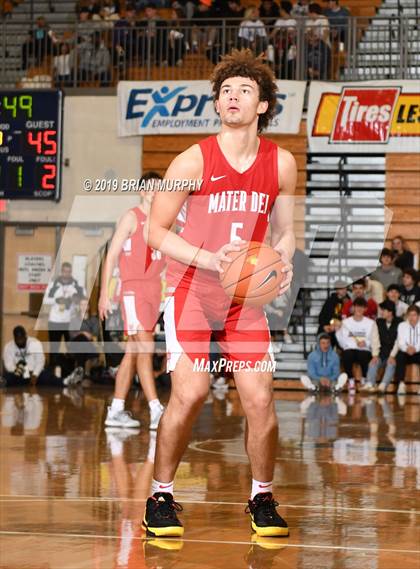 Thumbnail 3 in Mater Dei vs. Eastside Catholic (Les Schwab Invitational) photogallery.