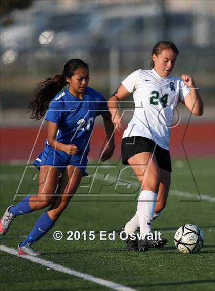 Thumbnail 1 in St. Vincent de Paul vs. Sonoma Academy (CIF NCS D3 Final) photogallery.