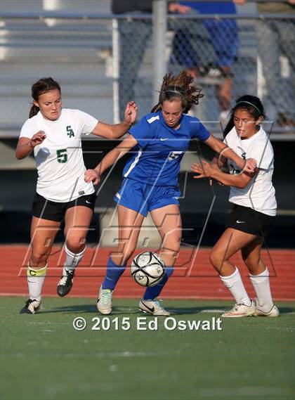 Thumbnail 3 in St. Vincent de Paul vs. Sonoma Academy (CIF NCS D3 Final) photogallery.