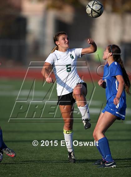 Thumbnail 3 in St. Vincent de Paul vs. Sonoma Academy (CIF NCS D3 Final) photogallery.