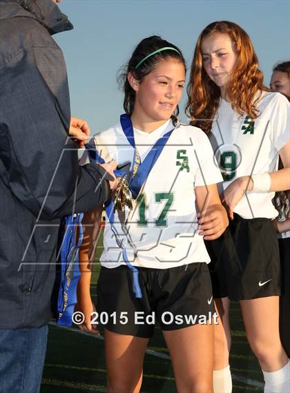 Thumbnail 1 in St. Vincent de Paul vs. Sonoma Academy (CIF NCS D3 Final) photogallery.