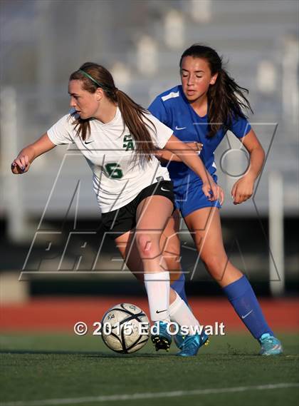 Thumbnail 3 in St. Vincent de Paul vs. Sonoma Academy (CIF NCS D3 Final) photogallery.