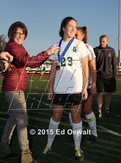 Thumbnail 1 in St. Vincent de Paul vs. Sonoma Academy (CIF NCS D3 Final) photogallery.