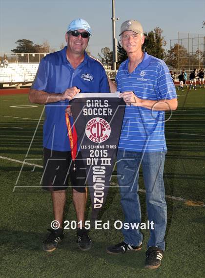 Thumbnail 3 in St. Vincent de Paul vs. Sonoma Academy (CIF NCS D3 Final) photogallery.