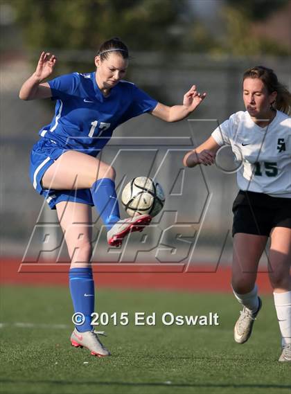 Thumbnail 1 in St. Vincent de Paul vs. Sonoma Academy (CIF NCS D3 Final) photogallery.