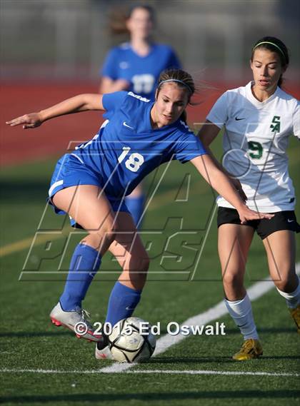 Thumbnail 2 in St. Vincent de Paul vs. Sonoma Academy (CIF NCS D3 Final) photogallery.