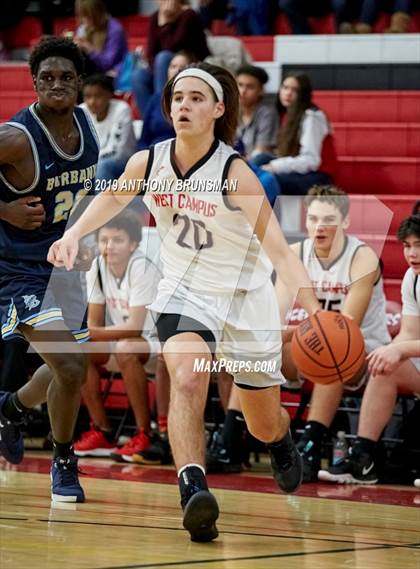 Thumbnail 3 in Burbank vs. West Campus (Cordova Christmas Classic) photogallery.
