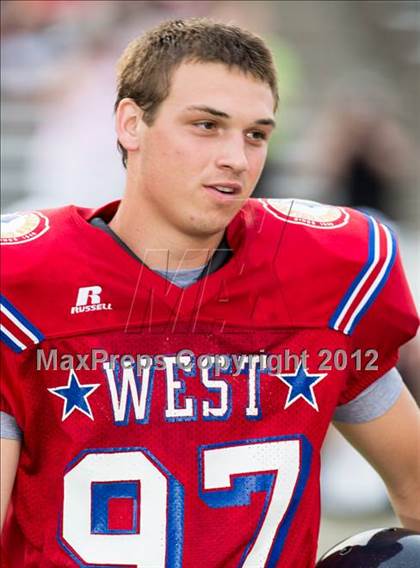 Thumbnail 1 in North Carolina Coaches Association All-Star Game (East vs West) photogallery.