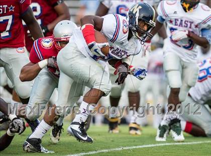 Thumbnail 3 in North Carolina Coaches Association All-Star Game (East vs West) photogallery.